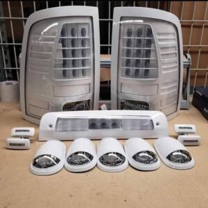 Dodge Ram taillights set, including the 3rd brake light and cab light