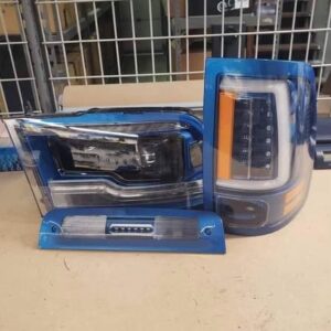 Head and taillights for the 2009-2018 Dodge Ram