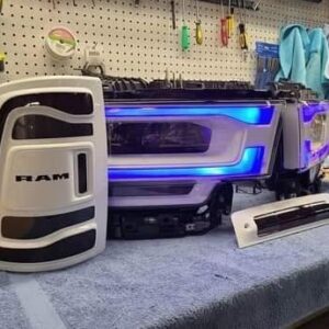 head and taillights for the 2019-2024 Dodge Ram 2500 and 3500