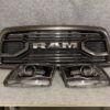 4th gen dodge ram grill ready to install painted Granite Crystal Metallic (PAU/LAU)
