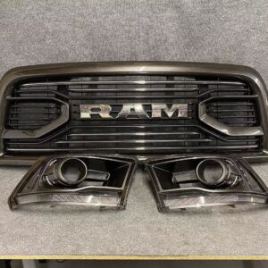 4th gen dodge ram grill ready to install painted Granite Crystal Metallic (PAU/LAU)