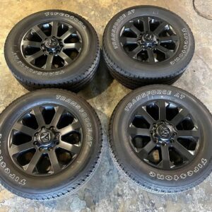 20 inch Original RAM 2500 / 3500 Wheels w/ Firestone Transforce Tires 285/60R20