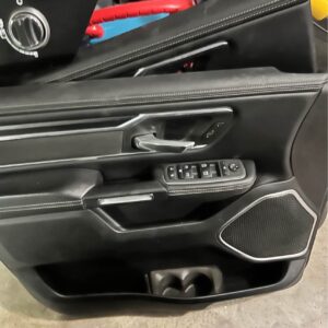Ram Laramie seats, center console and door panels