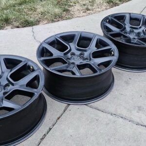 22inch  oem black wheels dodge ram 2023 6lugs